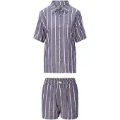 Lingadore Night Shortama 8602 | Grösse: S | Farbe: Grau