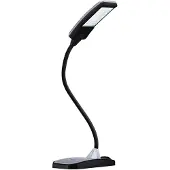 Hansa - Styro LED-Tischleuchte Twist, 300 Lumen, Flexarm, Lebensdauer 30.000 Stunden, silberfarben