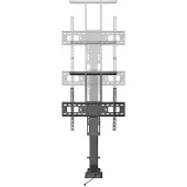 Equip 37" - 65" motorisierter TV-Lift, Fernbedienbar, einbaubar, 94 cm (37"), 165,1 cm (65"), 200 x 200 mm, 600 x 400 mm, Aluminium, Kunststoff, Stahl, Schwarz