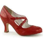 Pin Up Couture FLAPPER-35 Damen Pumps von , Rot , EU 41, US 11