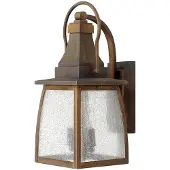 HINKLEY Elstead Montauk Außen-Wandleuchte E14 2-fach 44cm Siena IP44