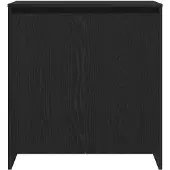 vidaXL Sideboard Schwarze Eiche 70 x 41 x 75 cm Holzwerkstoff
