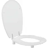 Pressalit Ergosit Closetzitting Met Deksel 5 cm Verhoogd 43,2x46,5 cm 43,2x46,5 cm Wit