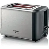 Bosch TAT3P420DE, 2 Scheibe(n), Schwarz, Silber, Tasten, Niveau, Drehregler, CE, VDE, 970 W, 220 - 240 V