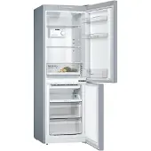 Bosch Serie 2 KGN33NLEB, 282 l, SN-T, 11 kg/24h, E, Fresh Zone Fach, Edelstahl