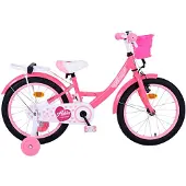 Volare Ashley Kinderfahrrad - Mädchen - 18 Zoll - Rosa/Rot
