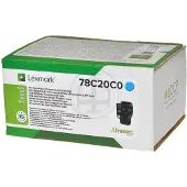 Lexmark 78C20C0, 1400 Seiten, Cyan, 1 Stück(e)