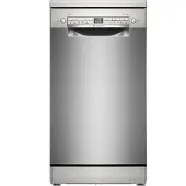 Bosch Serie 2 SPS2HKI42E, Freistehend, Single (45 cm breit), Edelstahl, Silber, Tasten, 1,75 m