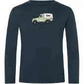 Super.natural K Dog Excursion LS blueberry/various (W55) 140
