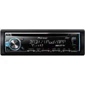Pioneer DEH-X6800DAB, Schwarz, 1 DIN, 200 W, CD, CD-R, CD-RW, 1 Disks, Entfernbar