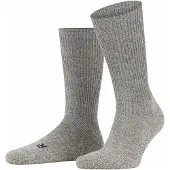 Falke Socken "Walkie Ergo", Damen, Gr. 37-38, Sockengröße, grau (graphit mel (3060)), Obermaterial: 63% Schurwolle WV. 35% Polyamid PA. 2% Elasthan EL., Socken Socken