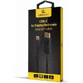 Gembird A-CM-DPM-01, 2 m, USB Typ-C, DisplayPort, Männlich, Männlich, Gerade