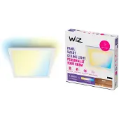 Wiz Deckenpanel 12 W quadratisch, Bluetooth, Weiß, LED, Metall, Nicht austauschbare(s) Leuchtmittel, 2700 K