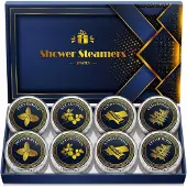 Sonstiges Qivatex Duschbomben Geschenkset Männer 8 Stück Aromatherapie SPA Stressabbau Entspannung Adventskalender