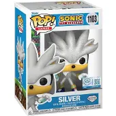 Funko POP! FK87227 - Sonic The Hedgehog POP! Games Vinyl Figur Silver The Hedgehog (FL) 9 cm - Neu