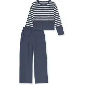 Schiesser Schlafanzug "Casual Nightwear" mit seitlichen Taschen, Rundhalsausschnitt