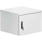 Intellinet 716093, Wandmontiertes Regal, 9U, 100 kg, Sperrschloss, Verbessertes Kabelmanagement, 36 kg