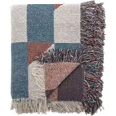 Bloomingville - True Decke - Bunt - Recycelte Baumwolle