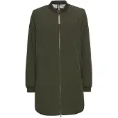 Camel active Damen Wasserabweisender Mantel aus reinem Polyester Waldgrün, women
