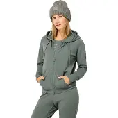 Super.natural W Everyday Zip Hoodie eucalyptus (67I) S