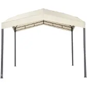 Tepro Pavillon Marabo beige ca. 300 x 300 cm, Durchgangshöhe ca. 180-210 cm