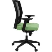 AEA Bürostühle Luxus Grün gepolsterte Computerdrehstühle Möbel Chefsessel