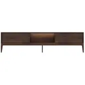 AEA Luxus Wohnzimmer Braun Möbel Wohnwand TV-Ständer Modern
