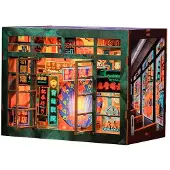 Cutebee Book Nook Hong Kong Neon Light 3d-puzzle