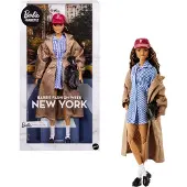 Barbie Signature -Sammelfigur Modepuppe, @BarbieStyle Fashion Week-Puppe New York Street-Style-Outfit, Modepuppe, Weiblich, 6 Jahr(e), 320 mm, Mehrfarbig