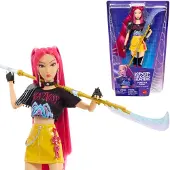 K-Pop KPop Demon Hunters HUNTR/X Mira Modepuppe in abnehmbarem Look mit themenbezogenem Zubehör aus dem Film, Modepuppe, Weiblich, 4 Jahr(e), Mädchen, 304,8 mm, Mehrfarbig