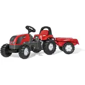 Rolly Toys Kid Valtra Trettraktor mit Anhänger, Maße: 134x47x52 cm; 01 252 7