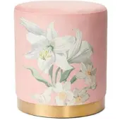 Essenza Hocker Rosalee Pouf Dark Blush (ø40 x 43 cm)