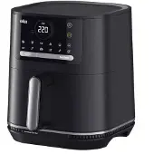 Braun MultiFry5 Heißluftfritteuse 2in1 HF 5054I Schwarz HF5054I-HF5054IBK