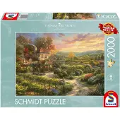 Schmidt 59629 Thomas Kinkade, In den Weinbergen, Puzzle, 2000 Teile