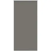 vidaXL Verdunkelungsrollo Grau 115x210cm Stoffbreite 110,7cm Polyester