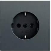 Gira Steckdose 1-fach anthrazit Unterputz IP20 446673