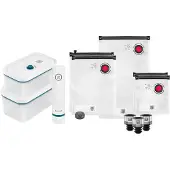 Zwilling Fresh & Save Vakuum Starterset, Kunststoff, 11-teilig, inkl. Dose, Pump