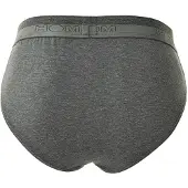 Hom Minislip "HO1", Herren, Gr. L, grau, Obermaterial: 65% Baumwolle, 22% Modal, 13% Elasthan, unifarben, Unterhosen Minislip, bequem, weich, eng, elastisch, basic, breiter Bund, Baumwollmix