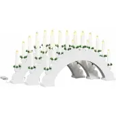 vidaXL Weihnachtskerzenbogen mit 10 LED Kerzen 3 stk. LEDs Warmes Weiß