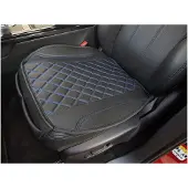 BREMER SITZBEZÜGE 1 Sitzauflage für Lexus UX in Schwarz/Blaue Naht (OT406)