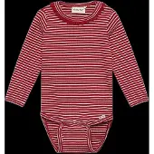Minymo Body LS Y/D Rib rio red (4988) 80