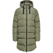 ONLY Wintermantel in Oliv - M