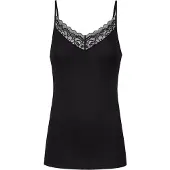 Mey Spaghetti Top Serie Amour Schwarz | Größe 44