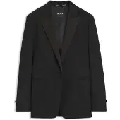 BOSS Regular-Fit Smoking-Blazer aus Schurwolle Grösse 38