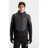 Alpinestars Aeroshel wasserdichte Motorrad Textiljacke, schwarz/dunkelgrau, L