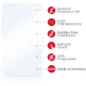 Upscreen Schutzfolie für Dynavin NVX-8692MB 13 Displayschutz Displayschutzfolie Folie Klar Transparent