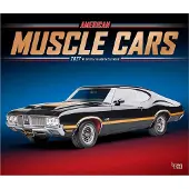 BrownTrout Amerikanische Muscle Cars Kalender 2027 Deluxe