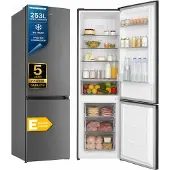 Heinner HCNF-HM253INVXE++ Kühl-Gefrierkombination 253 L, No-Frost, Inverter, Wendetür, Edelstahl