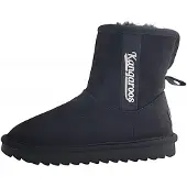 Kangaroos K-UK Holy Kinderschuhe Mädchen Winterstiefel Schwarz Freizeit
