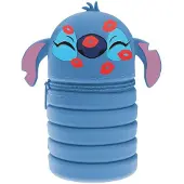 Seven Lilo & Stich erweiterbares Mäppchen, Silikontasche, 2 in 1 ausziehbares Fe
